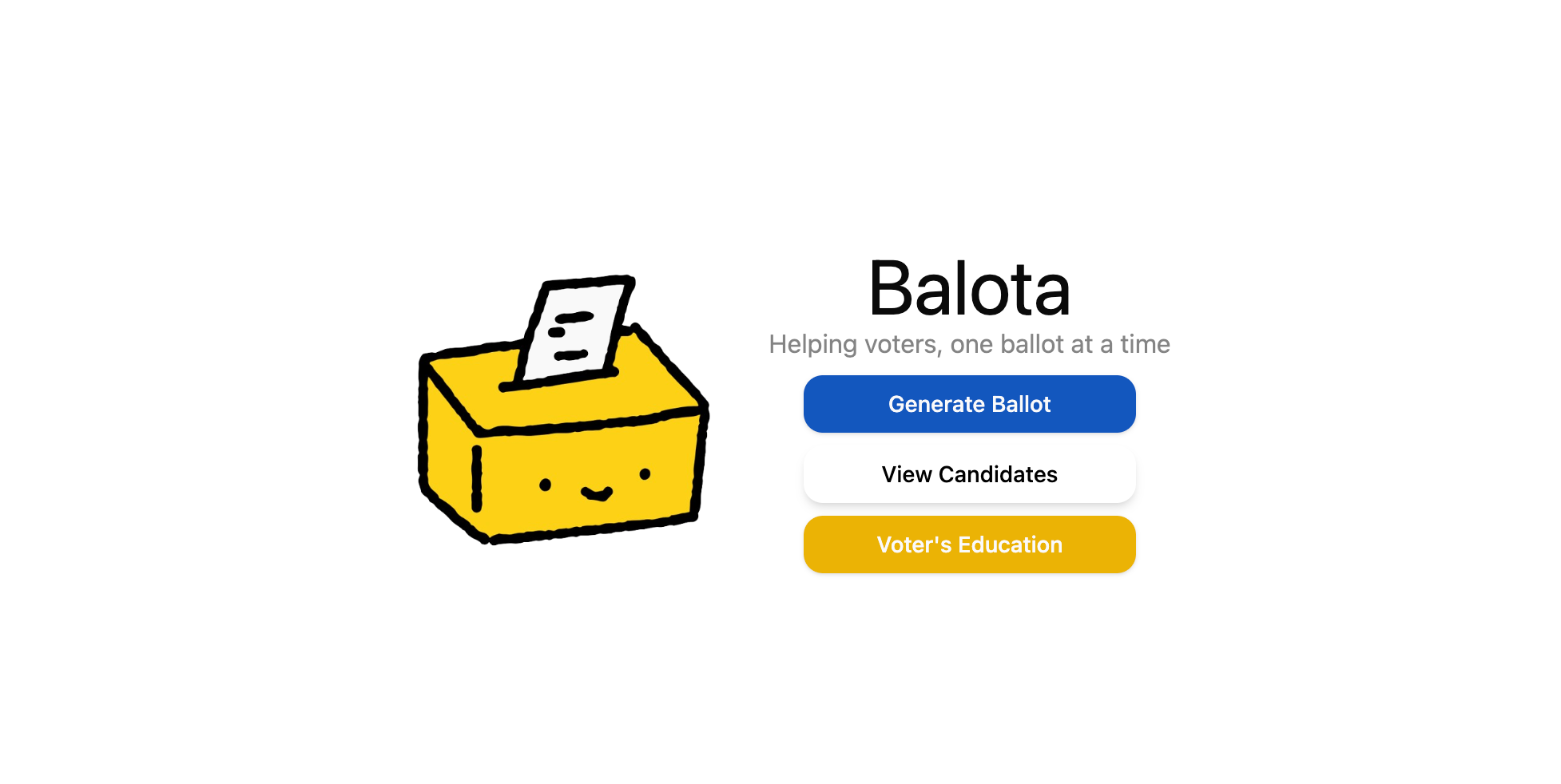 Introducing Balota: An Open-Source Website to Help You Generate Your Ballot for the 2025 Elections