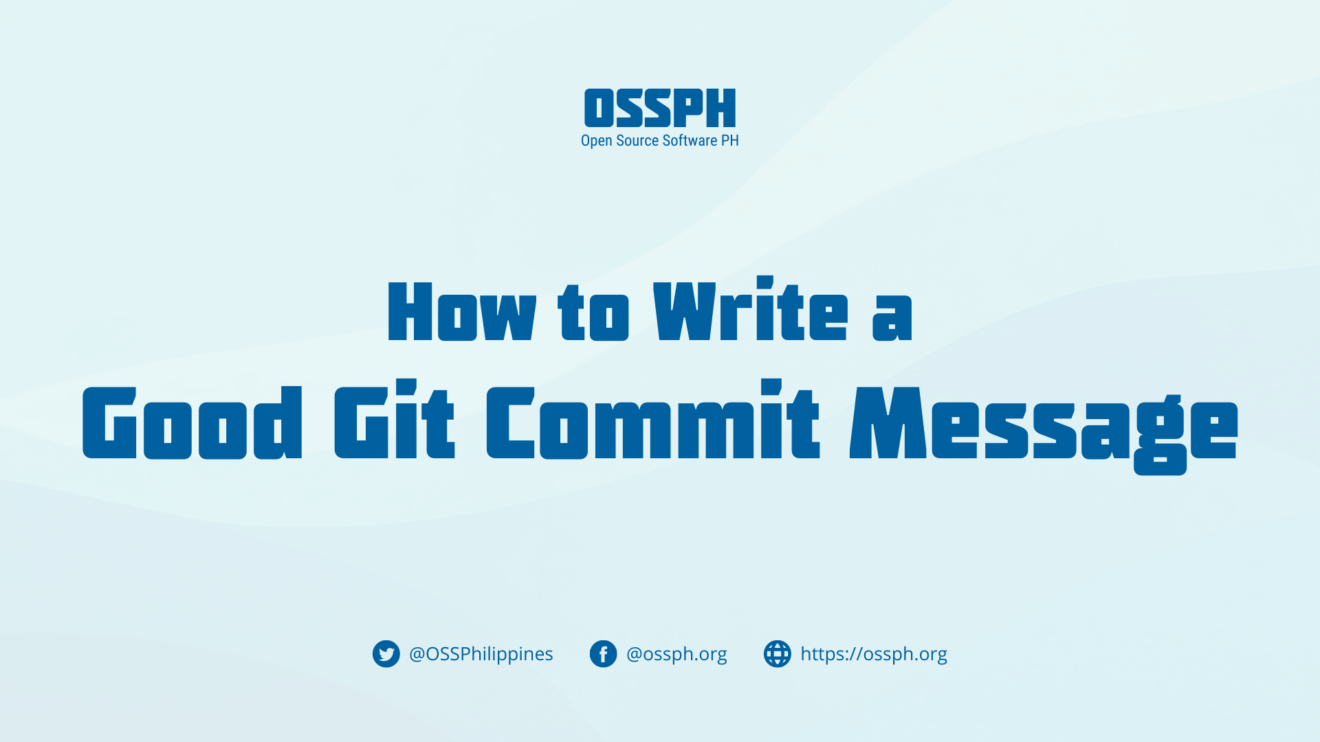 How to Write a Good Git Commit Message
