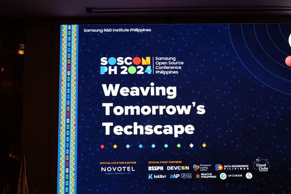 Weaving Tomorrow's Techscape: Key Takeaways from SOSCONPH 2024